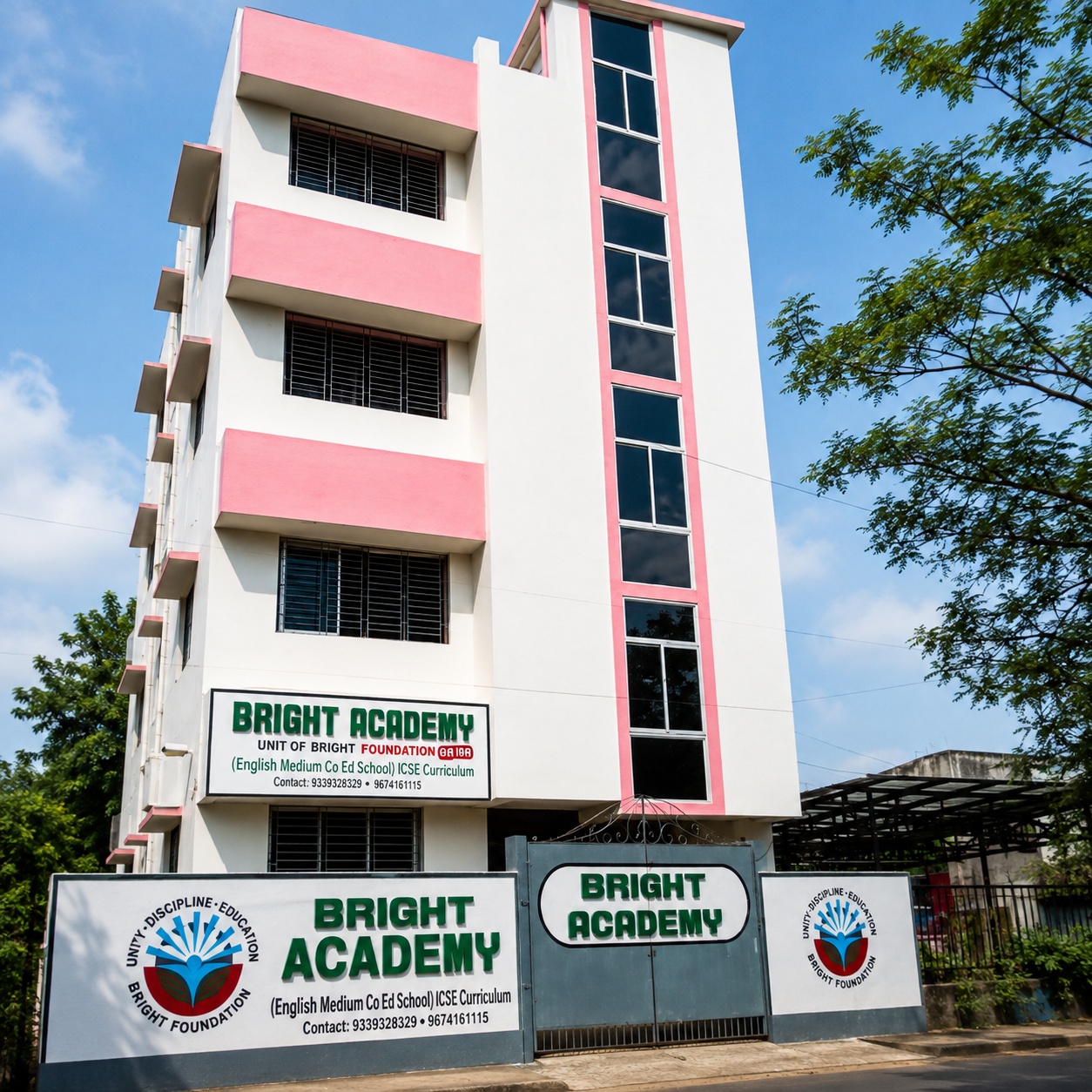 Bright Academy campus building